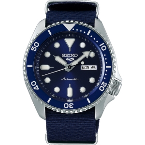 Seiko 5 Sports SRPD51 Uhrenarmband Nato Blau 22mm