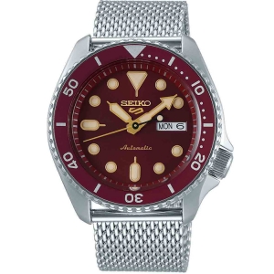 Seiko 5 Sports Uhrenarmband SRPD69 Mesh (Milainese) Silber