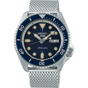Seiko 5 Sports Uhrenarmband SRPD71 Mesh (Milainese) Silber