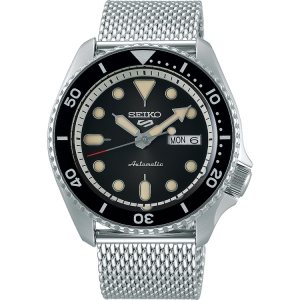 Seiko 5 Sports Uhrenarmband SRPD73 Mesh (Milainese) Silber