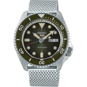 Seiko 5 Sports Uhrenarmband SRPD75 Mesh (Milainese) Silber