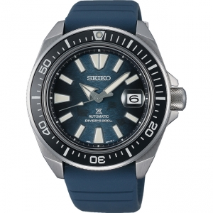 Seiko Prospex SRPF79 Uhrenarmband Gummi Blau