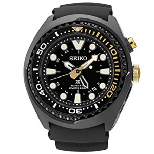 Seiko Prospex Kinetic uhrenarmband SUN045 Gummi Schwarz