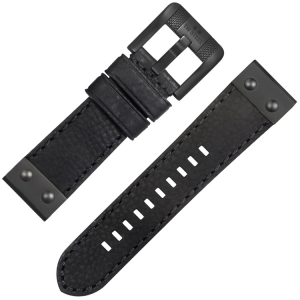 TW Steel NightRider NR3 Uhrenarmband Schwarz 24mm 