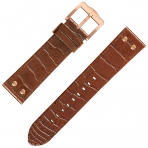 TW Steel Slim Line Uhrenarmband TW1303, TW1304, TW1305, TW1308, TW1309 - Hellbraun 22mm
