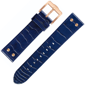 TW Steel Slim Line Uhrenarmband TW1305, TW1309 - Blau 22mm