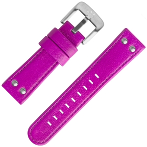 TW Steel Uhrenarmband Fluor Lila 24mm