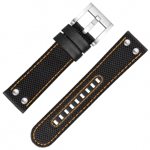 TW Steel Uhrenarmband TW965 ROC - Race of Champions - Schwarz 22mm