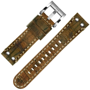TW Steel Uhrenarmband MS11 Cognac 22mm