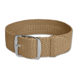 Perlon Gewobenes Uhrenarmband Khaki