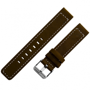 OOZOO Uhrenarmband Leder Braun