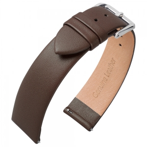 Leder Uhrenarmband ohne Naht Braun