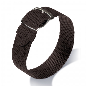 Eulit Perlon Uhrenarmband Panama Braun