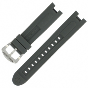 Buddha to Buddha Uhrenarmband für Aquatic Explorer BTB.M.D... 46mm Uhren - Grau Gummi 21mm