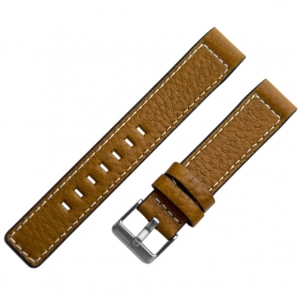 OOZOO Uhrenarmband Leder Hellbraun