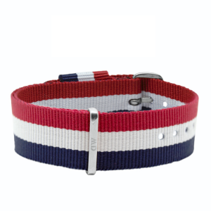 Daniel Wellington 20mm Classic Cambridge NATO Uhrenarmband mit Stahlschliesse