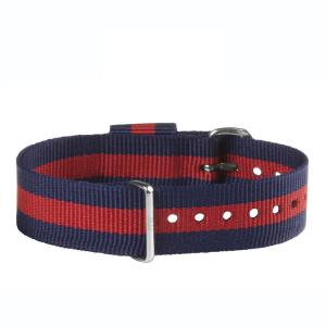 Daniel Wellington 18mm Classic Oxford NATO Uhrenarmband mit Stahlschliesse