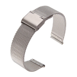 Mesh / Milanaise Uhrenarmband Fein Gewebter Stahl