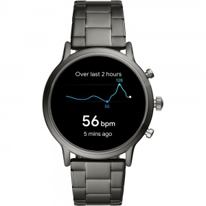 Fossil FTW4024 Uhrenarmband Edelstahl Grau