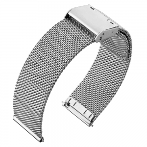 Milanaise Mesh Uhrenarmband 0.6 Fein Gewebter Stahl