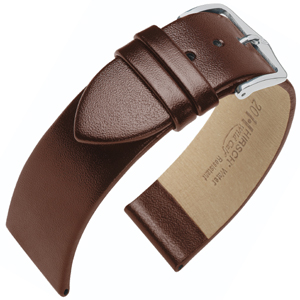 Hirsch Wild Calf Uhrenarmband Braun