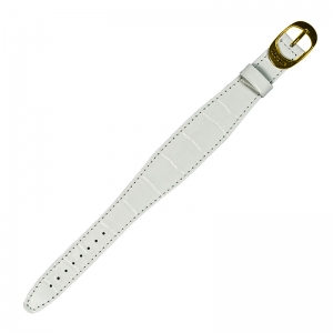Locman Change Donna Leder Uhrenarmband Weiss