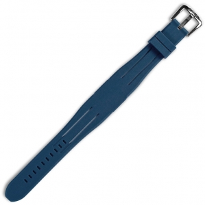 Locman Change Uomo Gummi Uhrenarmband Blau