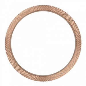 Marc Coblen Lünette 42mm Stahl Rosegold Gehämmert - MCB42RH