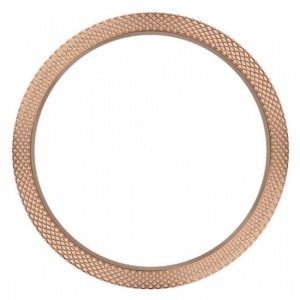 Marc Coblen Lünette 45mm Stahl Rosegold Gehämmert - MCB45RH