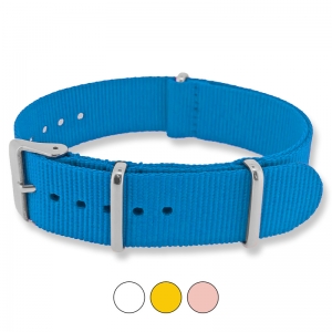 Himmelblaues NATO Uhrenarmband G10 Military Nylon Strap