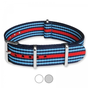 Martini Racing NATO Uhrenarmband G10 Military Nylon Strap