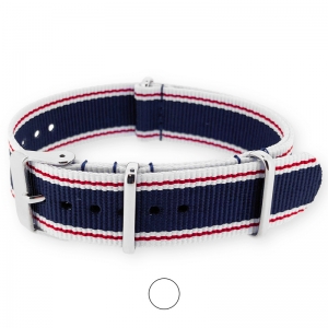Selvedge Rotes NATO Uhrenarmband G10 Military Nylon Strap