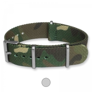 Camouflage Premium NATO Uhrenarmband G10 Military Nylon Strap