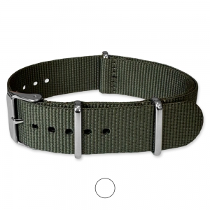 Anthrazitgrau NATO Uhrenarmband G10 Military Nylon Strap