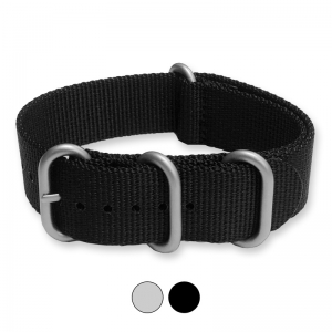Black NATO Extreme Heavy Duty Nylon Strap