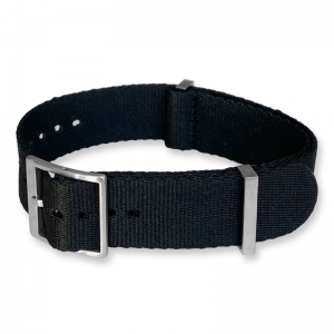 Schwarzer Special Seatbelt NATO Deluxe Nylon Strap
