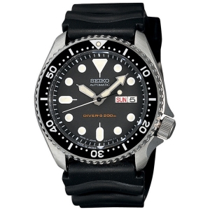 Seiko Diver Z20 Uhrenarmband SKX013 Gummi Schwarz 20mm