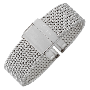 bandOh Mesh Milanaise Uhrenarmband Fein Gewebter Stahl