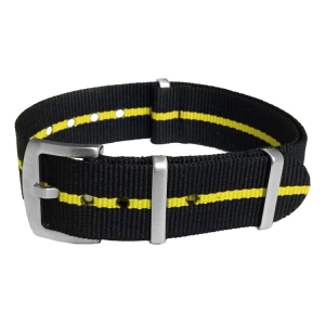 Yellow Skunk Superstrap Mega NATO Nylon Strap - Matte