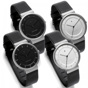Jacob Jensen Uhrenarmband 860, 861, 880, 881 Leder 19mm