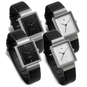 Jacob Jensen Uhrenarmband 875, 876, 895, 896 Leder 17mm 