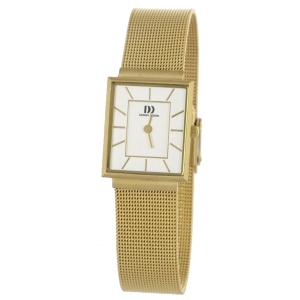 Danish Design Uhrenarmband Typ IV05Q737 - Mesh/Milanese, gewobener, goldfarbener Stahl 