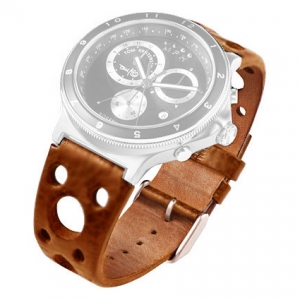 Rosendahl Tom Kristensen MPH Watch Uhrenarmband Leder Cognac 