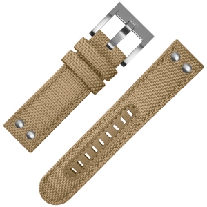 TW Steel Uhrenarmband Canvas Khaki 22mm