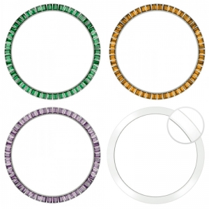 Marc Coblen 45mm SET 4x Lünetten Rostfreier Stahl Kombi