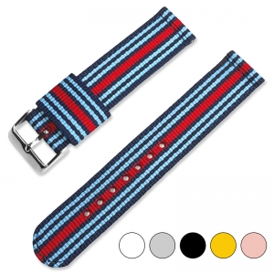 Martini Racing Two Piece RAF NATO Nylon Uhrenarmband