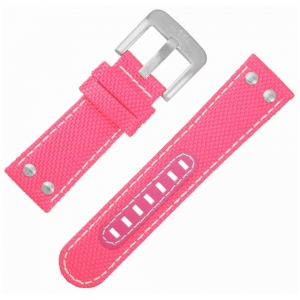 TW Steel Uhrenarmband TW972 TW973 Pink Ribbon Canvas 22 mm