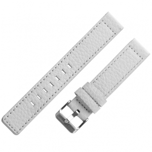 OOZOO Uhrenarmband Leder Weiss