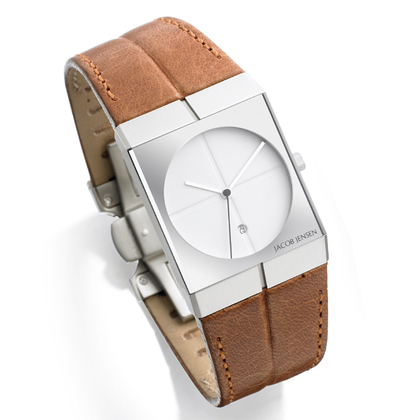 Jacob Jensen Uhrenarmband 233 Leder (Hälfte)