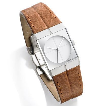 Jacob Jensen Uhrenarmband 243 Leder (Hälfte)